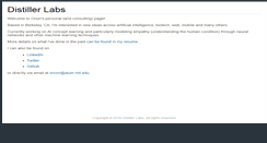 Desktop Screenshot of distillerlabs.com